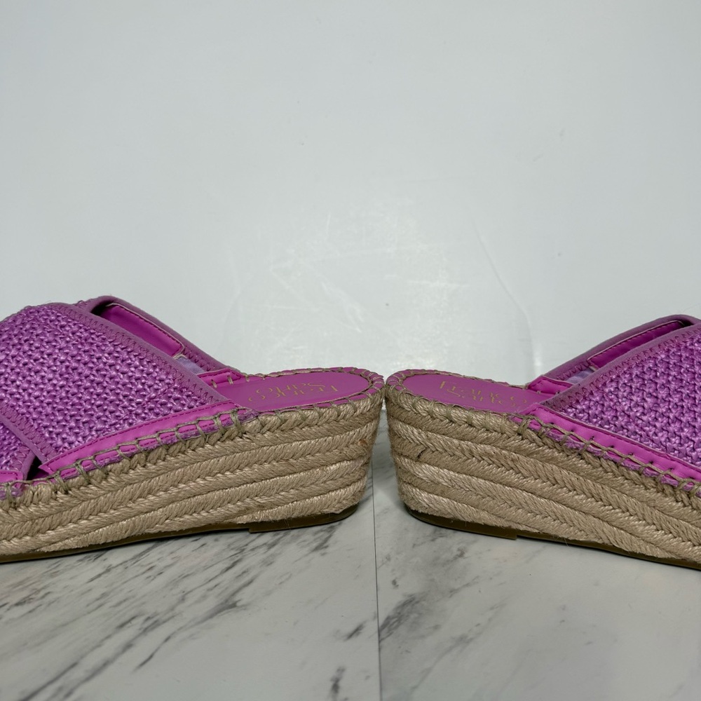 Franco Sarto Pamala Espadrille Platform Wedge Sandal 7M - Picture 8 of 14